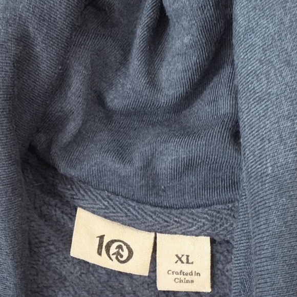 Tentree women’s hoodie in navy blue size women’s XL - Picture 2 of 5